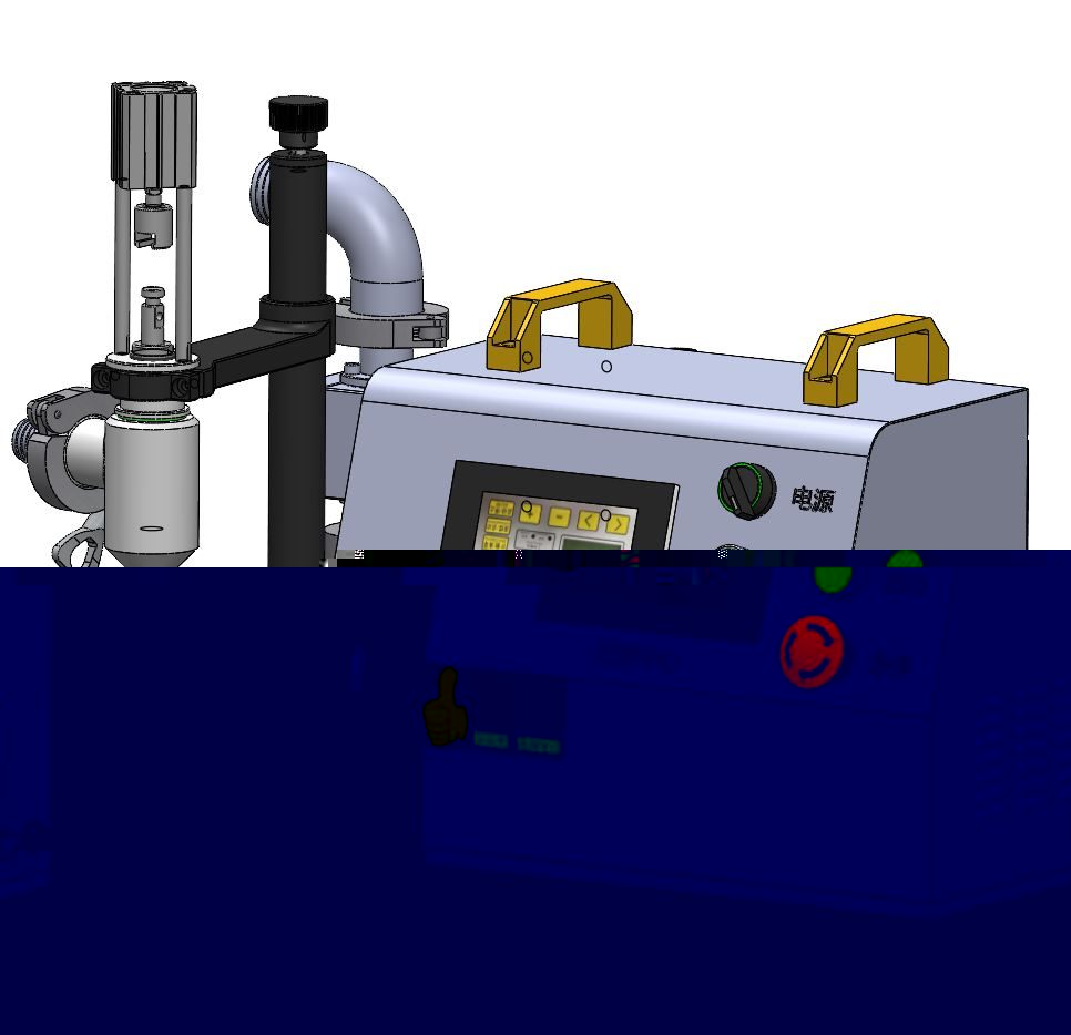 Máquina de llenado de bomba de engranajes semiautomática