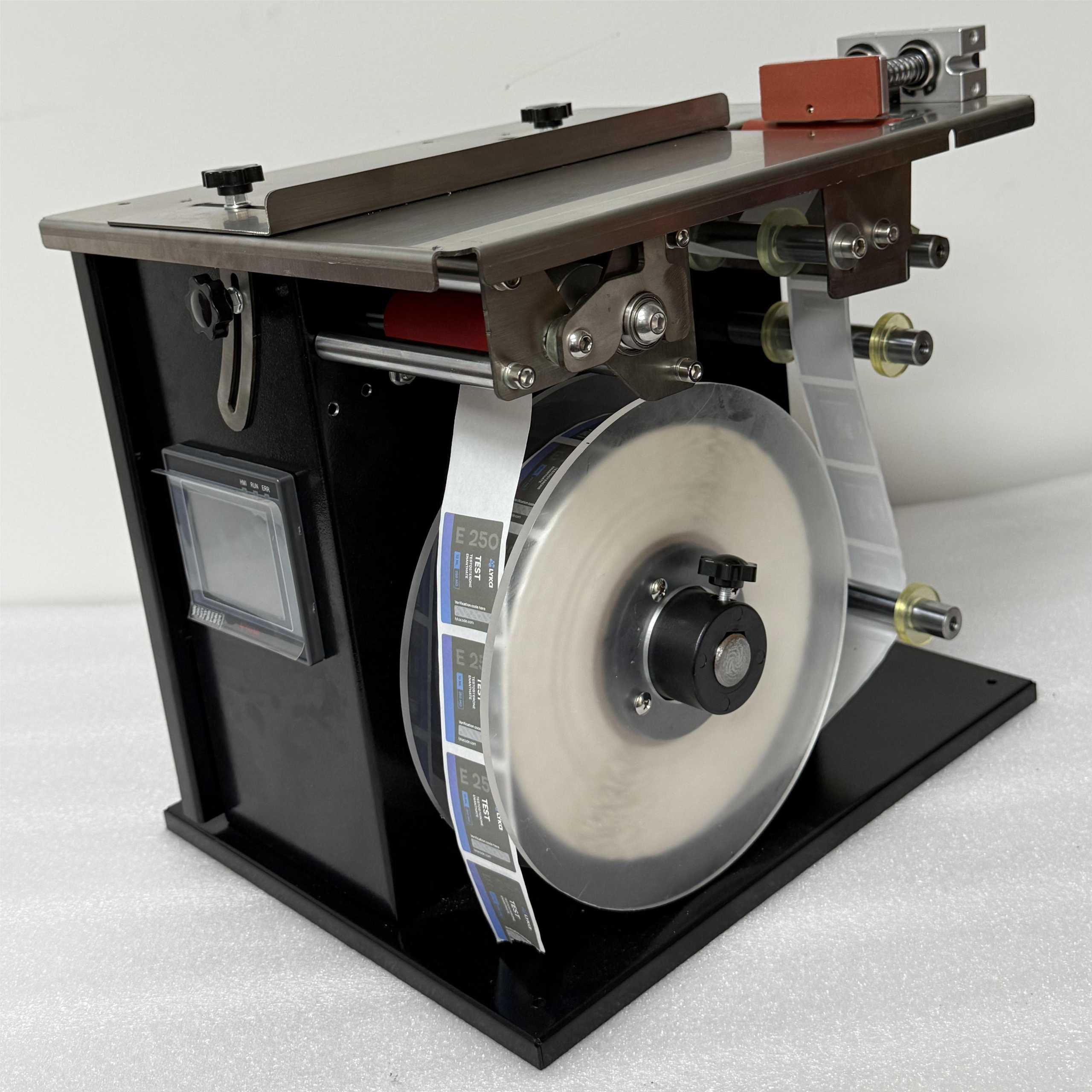 Máquina de etiquetado semiautomática